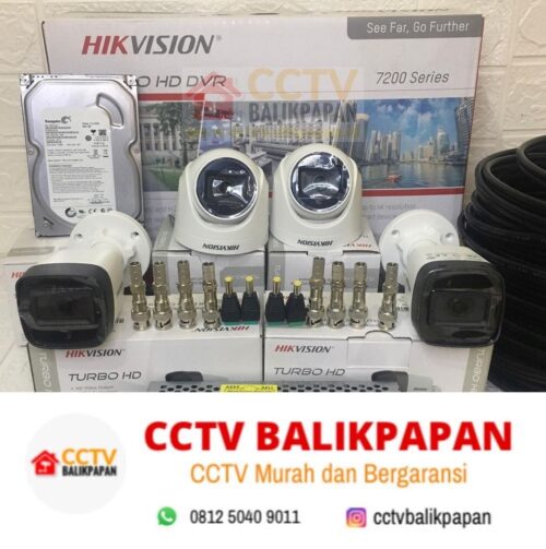 Paket 4 kamera Hikvision 2MP