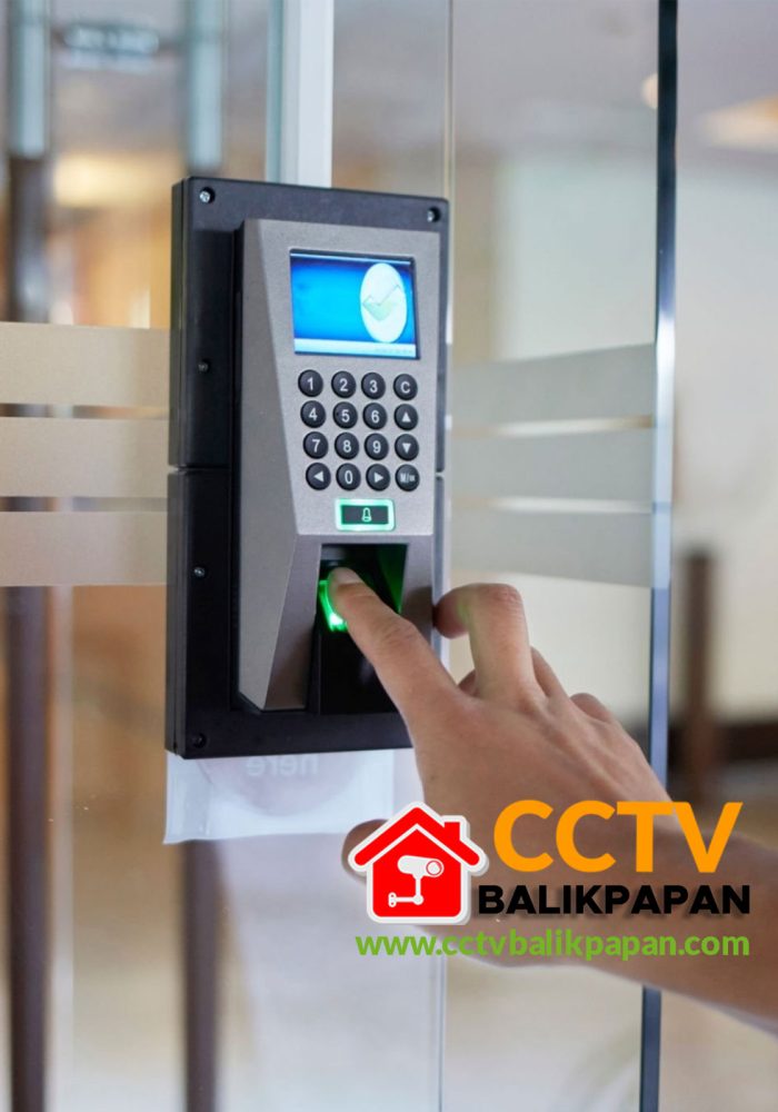 pasang access control ointu menggunakan sidikj ari